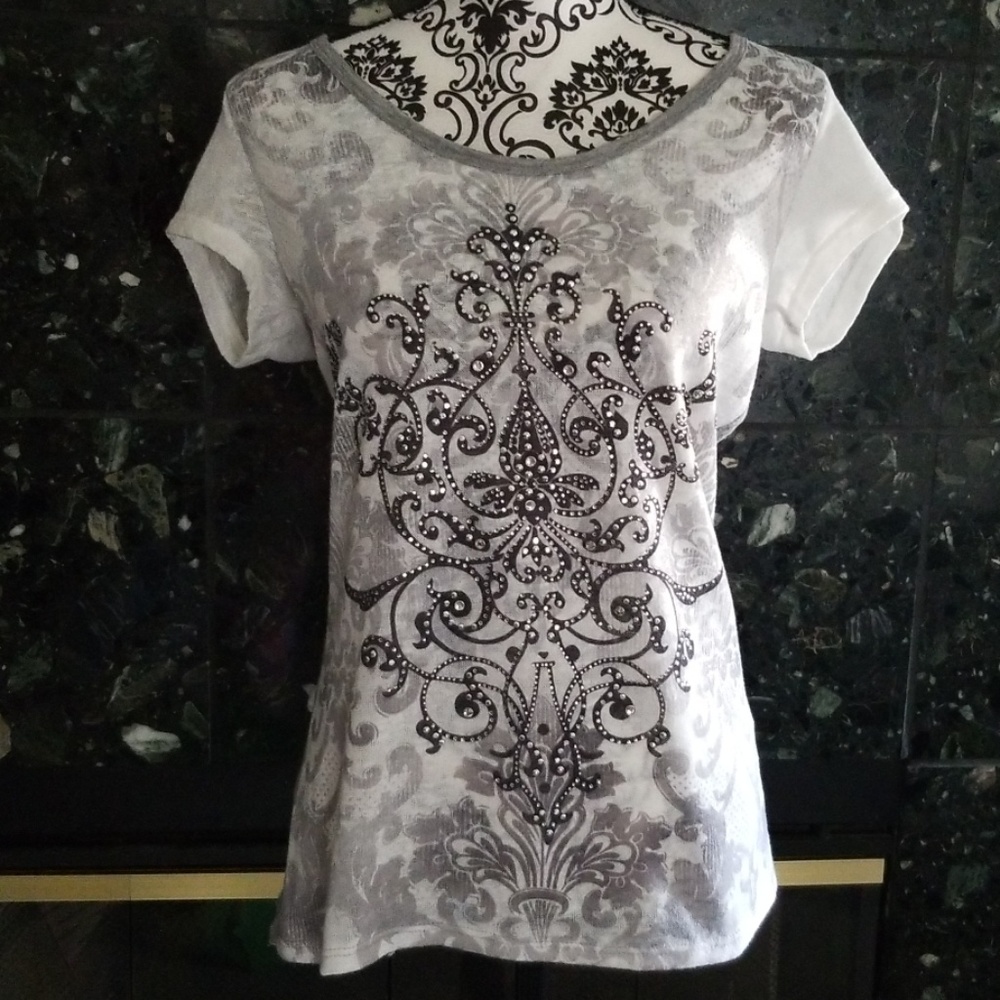 Gorgeous knit embellished top